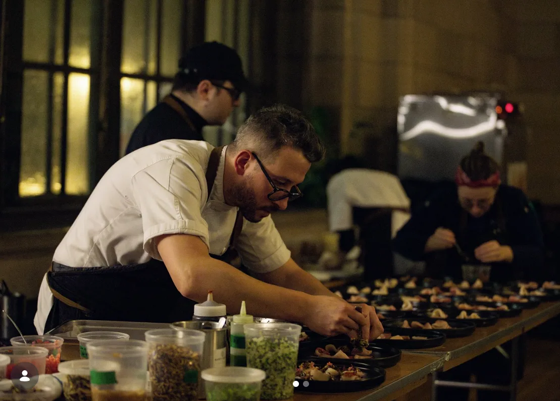 Chef en plein dressage